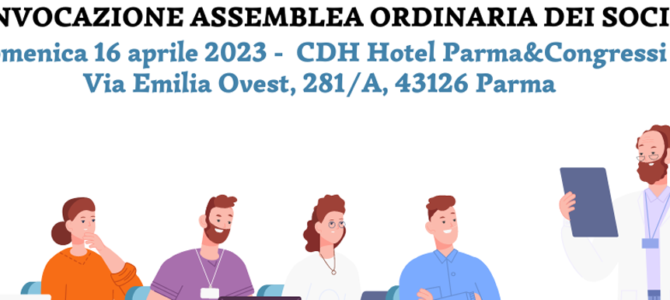 Convocazione assemblea ordinaria dei Soci 2023