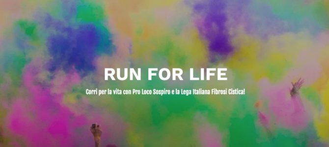 5° run for life a fianco della Lifc Emilia